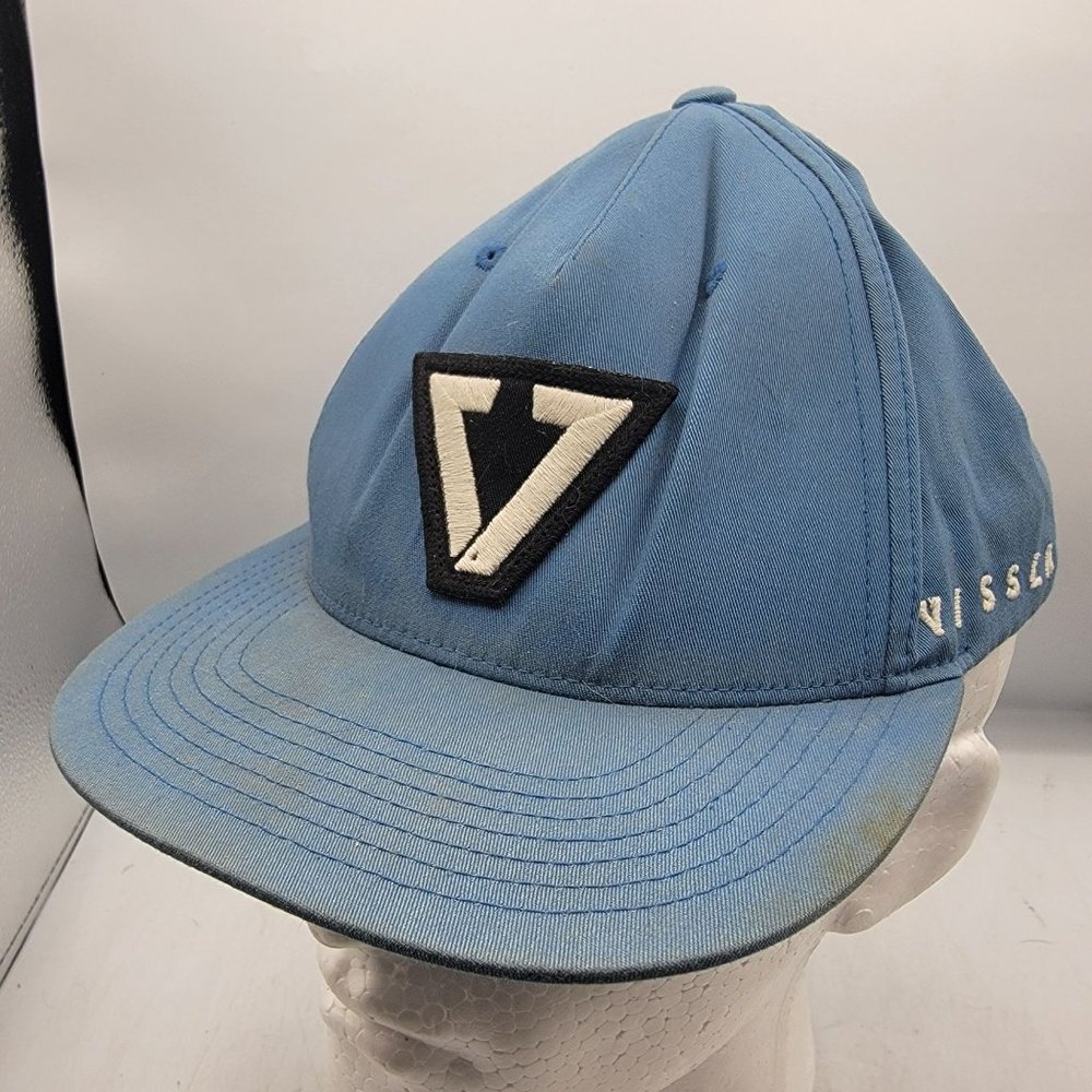 Vissla Mens Blue Casual Hat Cap Adjustable Outdoors Fashion Streetwear